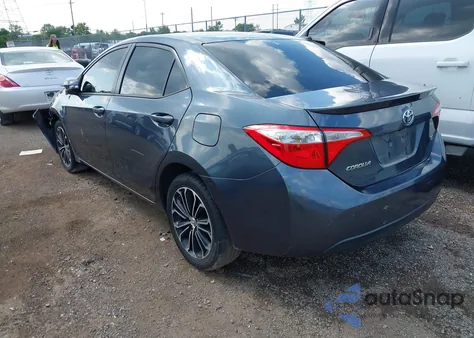 2016 Toyota Corolla S Plus z USA, uszkodzony, nr VIN 2T1BURHE1GC496539